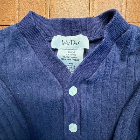 Baby Dior Navy Cardigan - 9 months - Picture 3 of 3